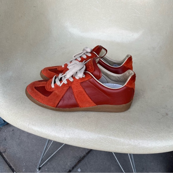 Margiela Replica Orange Sneakers - Picture 6 of 6
